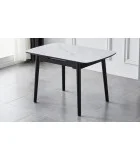 Ceramic table TM-87-1 white marble order